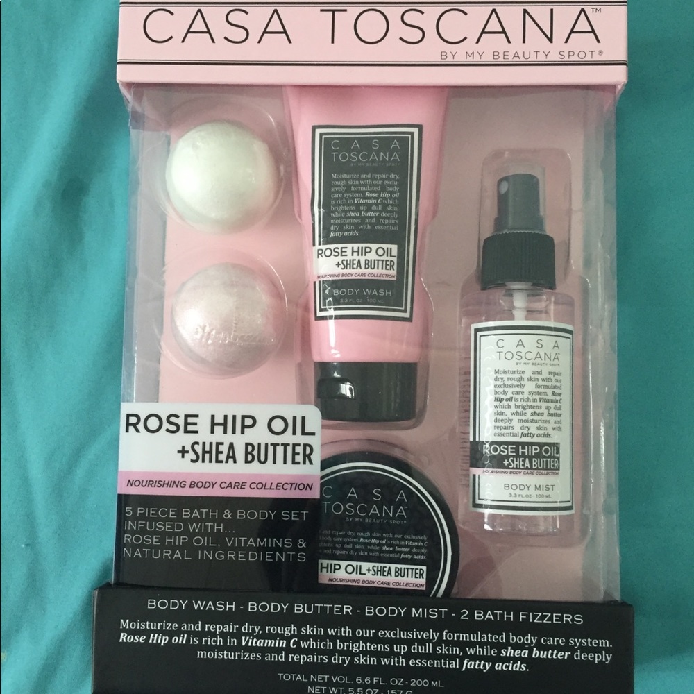 Casa Toscana 5 Piece Bath & Body Set